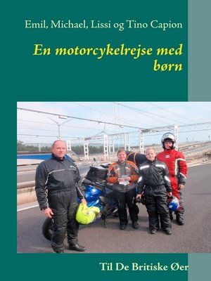 cover image of En motorcykelrejse med børn